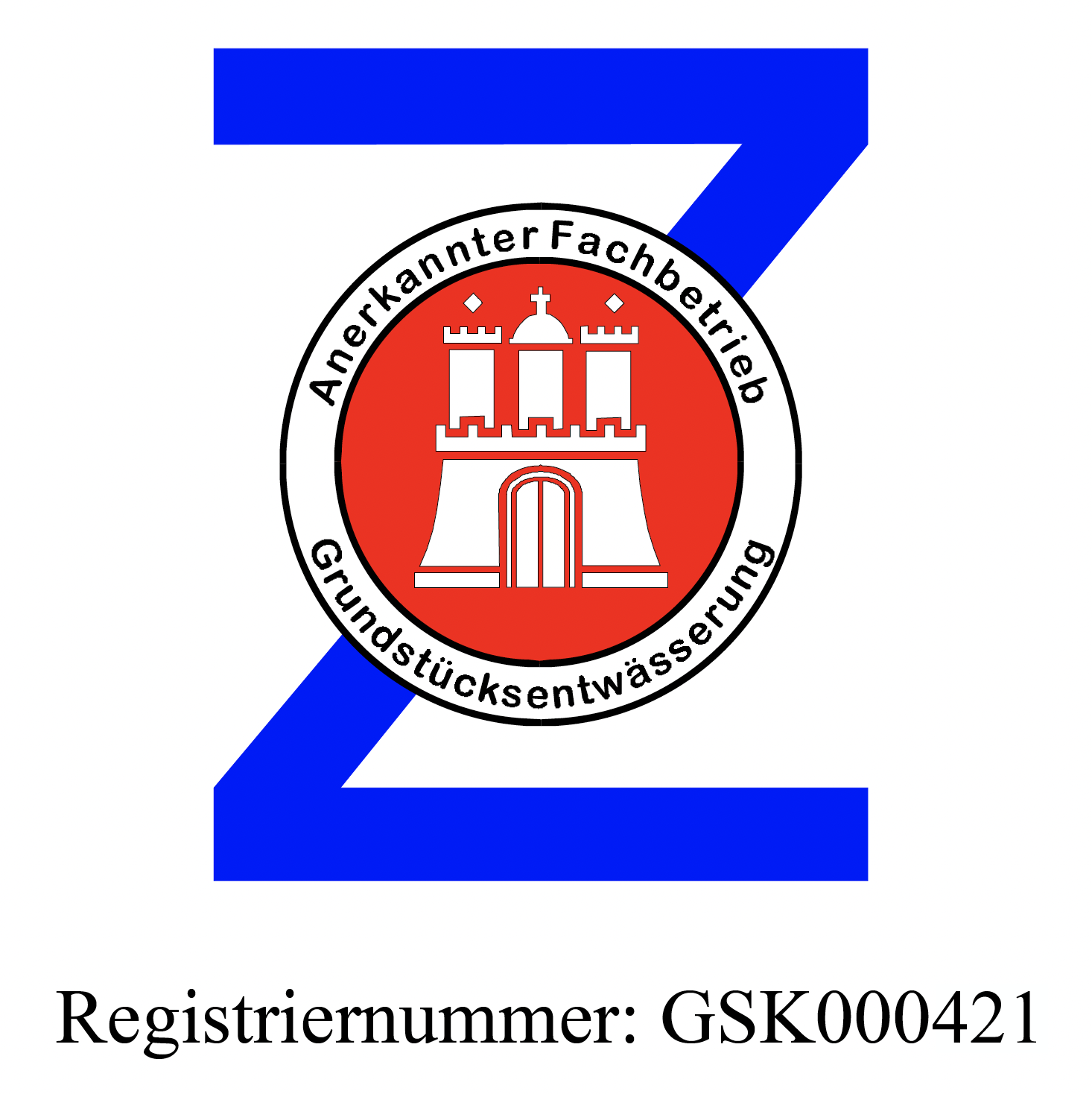 Anerkannter Fachbetrieb Grundstücksentwässerung